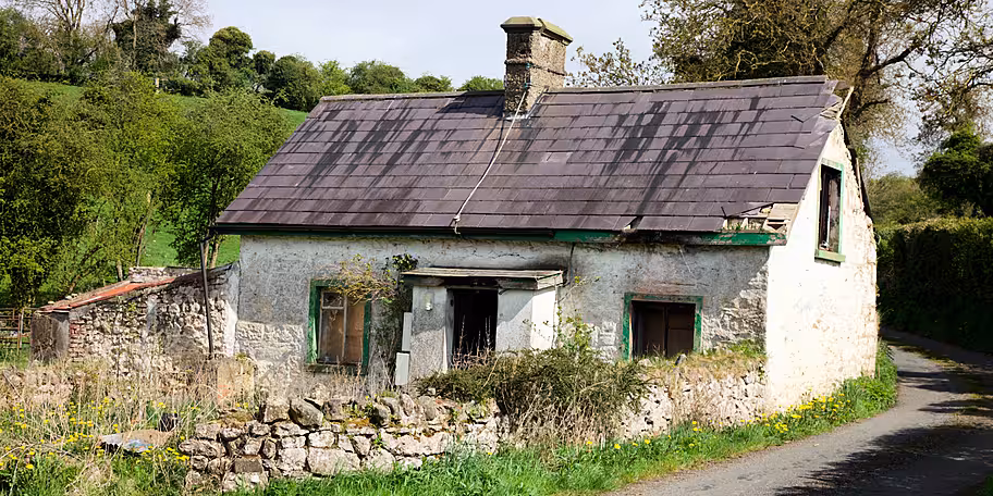 Derelict homestead outside Carrickmacross, County Monaghan