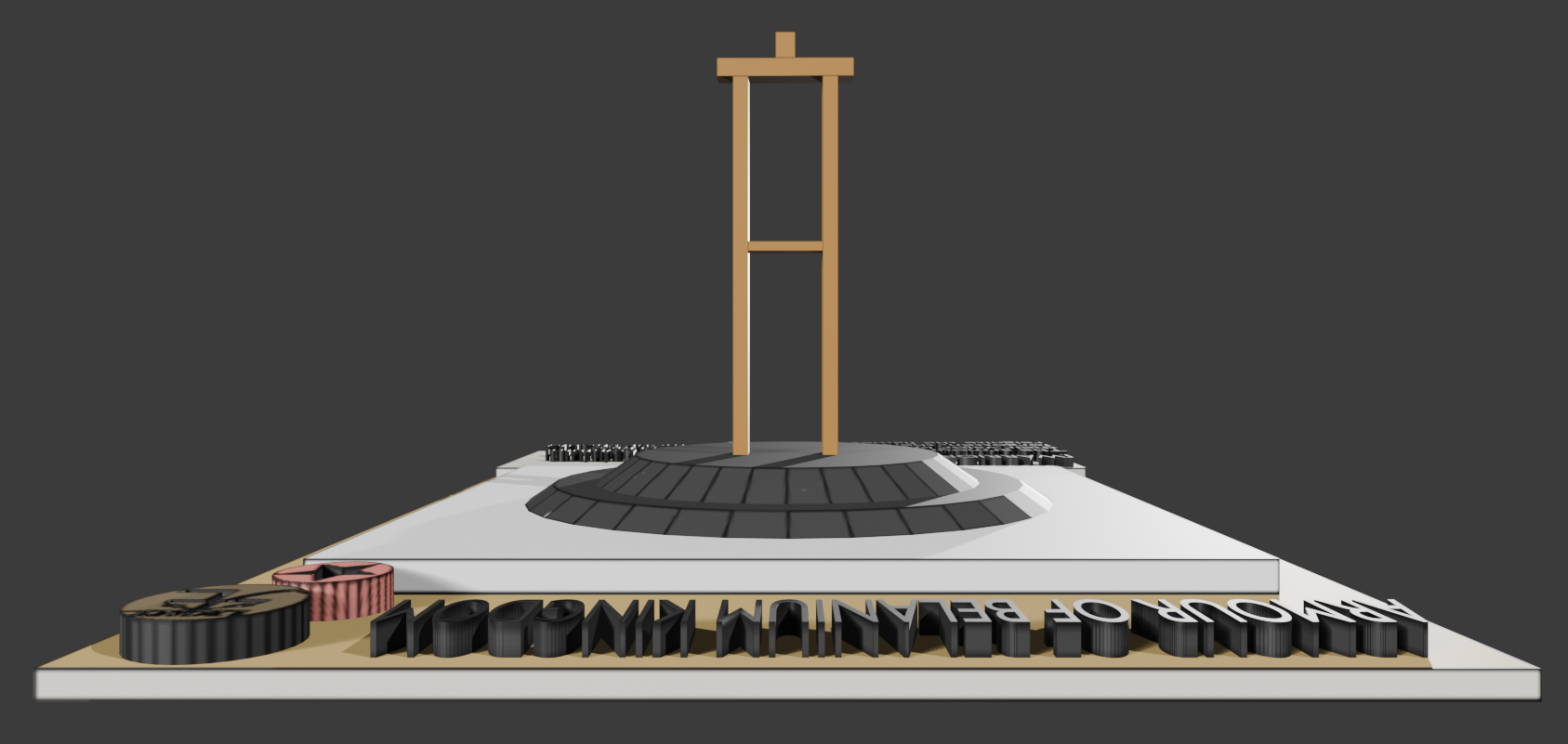 Front view of my project