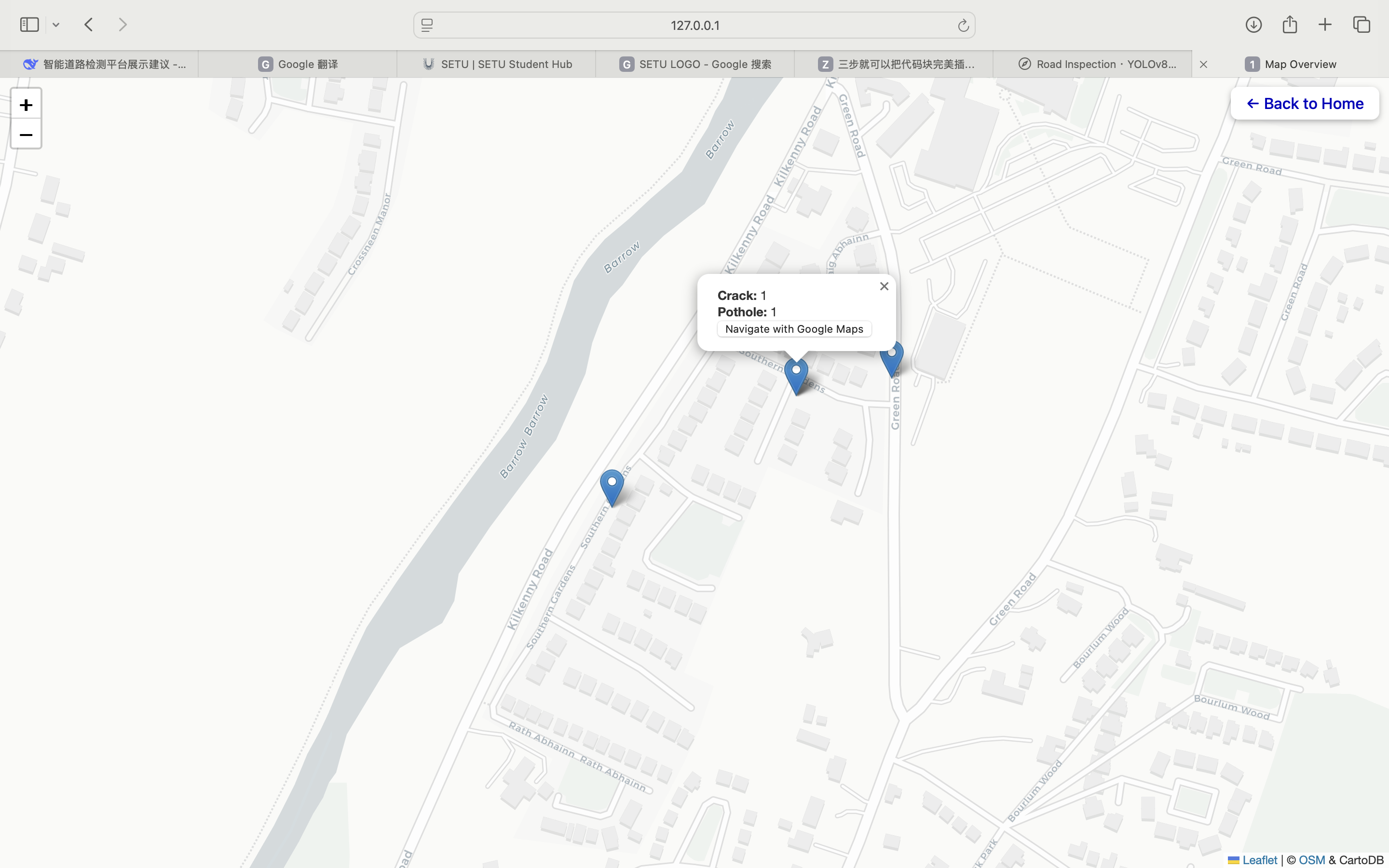 Map overview