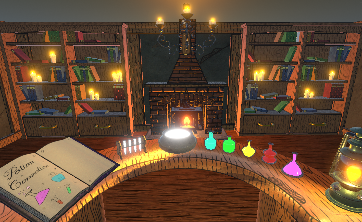 Environment screenshot from Potion Commotion
