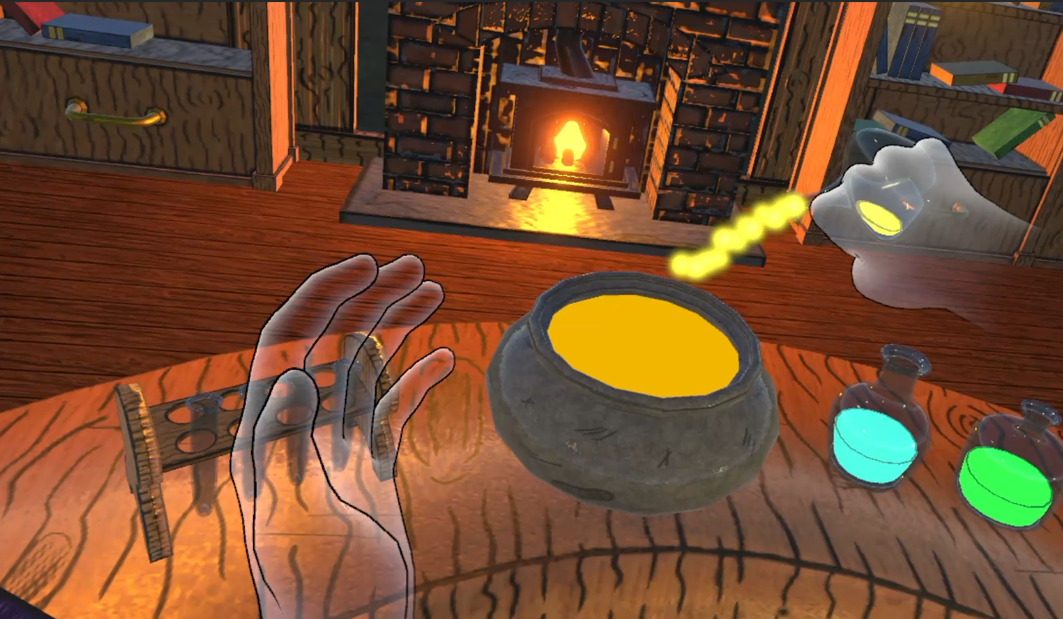 Gameplay screenshot from Potion Commotion