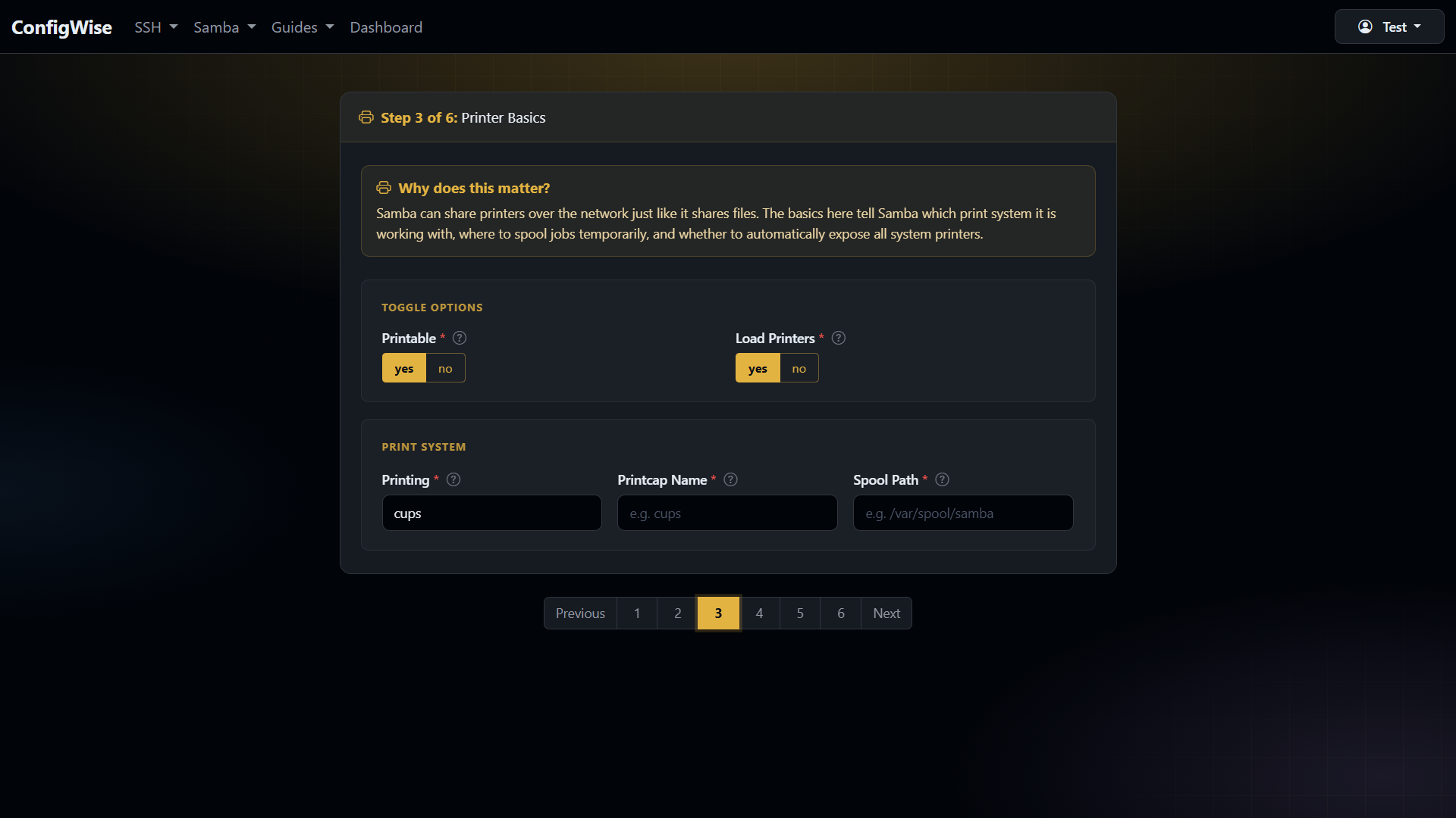 Configuration Wizards