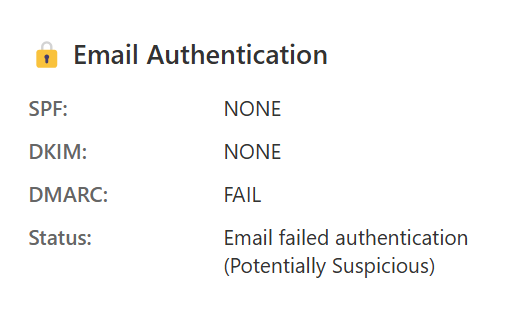 Email Authentication